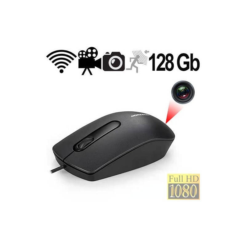 IP-HD-Spycam in PC-Maus, 128 Gb IP-HD-Spycam in PC-Maus, 128 Gb
