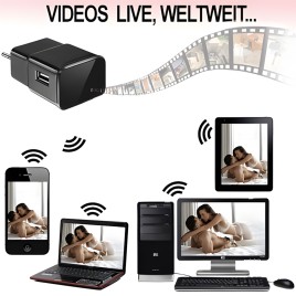 IP-HD SpyCam im USB-Netzteil, 128 Gb - Videoüberwachung - Bild 3