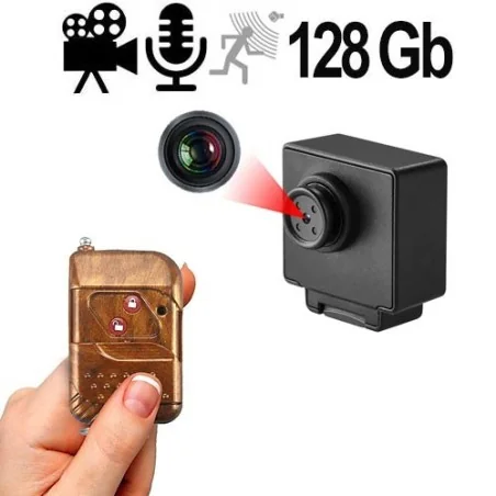Mini-HD-SpyCam im Knopf-Objektiv, 128 Gb - Videoüberwachung - Bild 1
