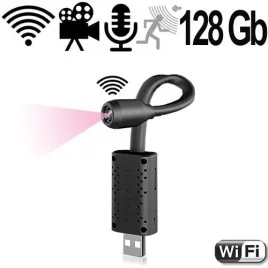 Flex-SpyCam mit USB und WiFi, 128 Gb - Videoüberwachung - Bild 1
