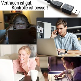 USB-Keylogger (Tastaturspion), 16 GB - PC-Überwachung - Bild 4