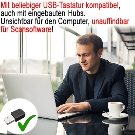 USB-Keylogger (Tastaturspion), 16 GB - PC-Überwachung - Bild 3