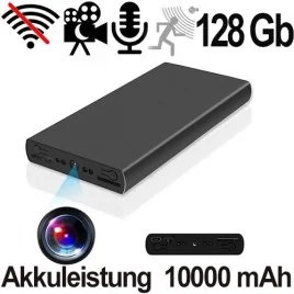 HD-SpyCam im AkkuPack, 10000 mAh - Videoüberwachung - Bild 1