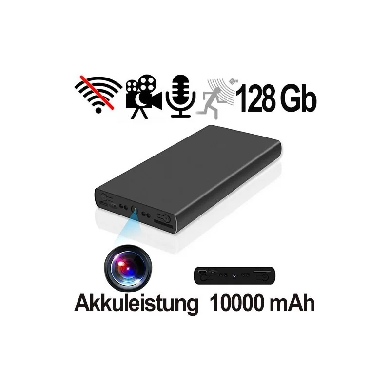 HD-SpyCam im AkkuPack, 10000 mAh HD-SpyCam im AkkuPack, 10000 mAh