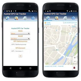 Globale GPS-Ortung von Personen, Fahrzeugen, Gegenständen