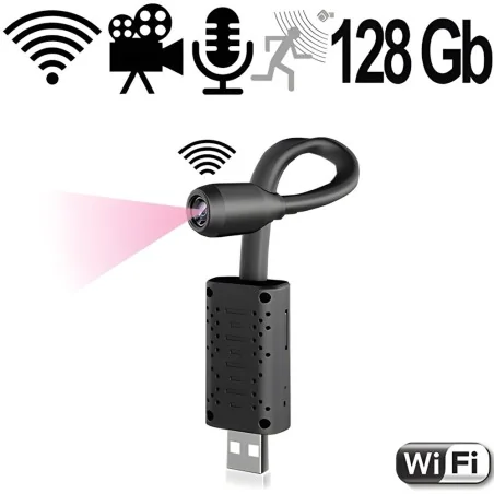 Flex-Cam USB-Überwachungskamera mit WiFi für globale Videoüberwachung