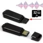USB-Audiorecorder, 32GB USB-Audiorecorder, 32GB