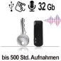 USB-Audiorecorder, 32GB USB-Audiorecorder, 32GB