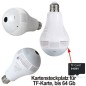WIFI HD-SpyCam in LED-Lampe, 64 Gb WIFI HD-SpyCam in LED-Lampe, 64 Gb