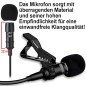 Krawattenclip-Spionagemikrofon