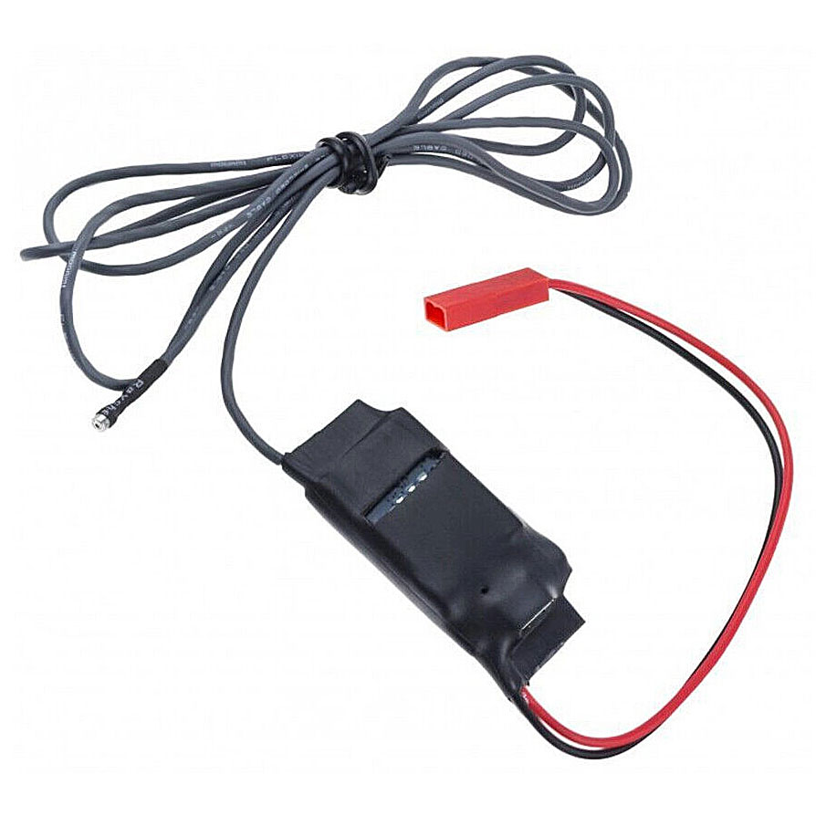 Ungeschützte Kabel und Antenne